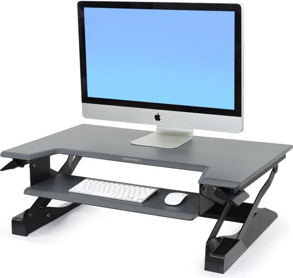 Laikiklis Ergotron WorkFit-T - Nerūdijantis plienas - Juodas - 15.9kg - 380 mm - 22.3kg - 980 x 710 x 216 mm