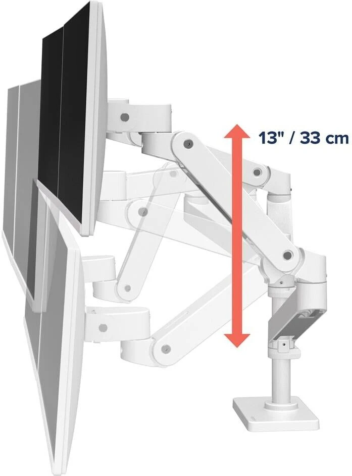 Ergotron Laikiklis biurkowy na 2 monitory do 24'' (45-710-290)