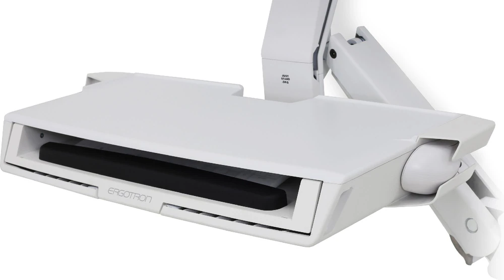 Ergotron Stilius Žiūrėti ® laikiklis Sit- Stand Combo sistema su darbo paviršiumi (45 -272-026)