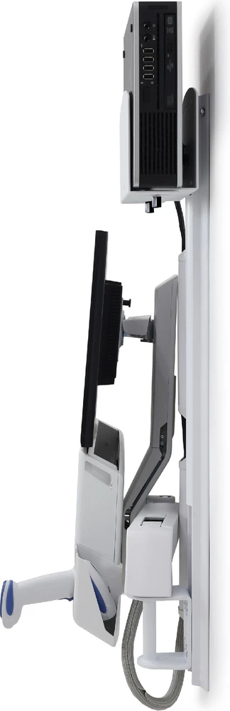 Ergotron Stilius Žiūrėti ® laikiklis Sit- Stand Combo sistema su darbo paviršiumi (45 -272-026)