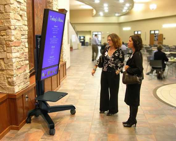 Laikiklis Ergotron Neo-Flex Mobile MediaCenter 55'' grindų stovas