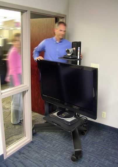 Laikiklis Ergotron Neo-Flex Mobile MediaCenter 55'' grindų stovas