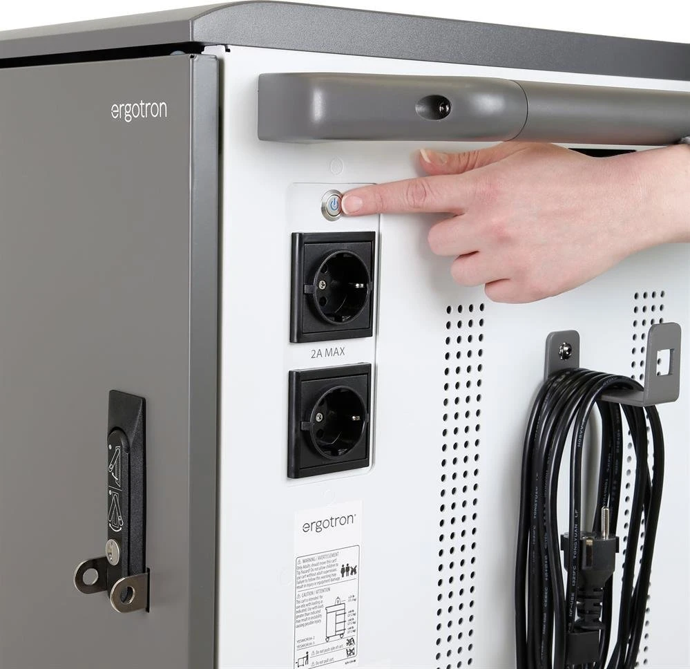 „Ergotron YESMOR36“ „CHROMEBOOK“ ĮKROVIMAS / IKI 36 NEŠIOJAMŲJŲ KOMPIUTERIŲ