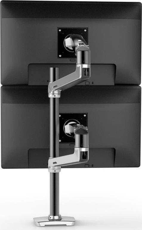 Laikiklis Ergotron - LX Dviguba Stacking Arm, Tall Pole - poliruotas aliuminis