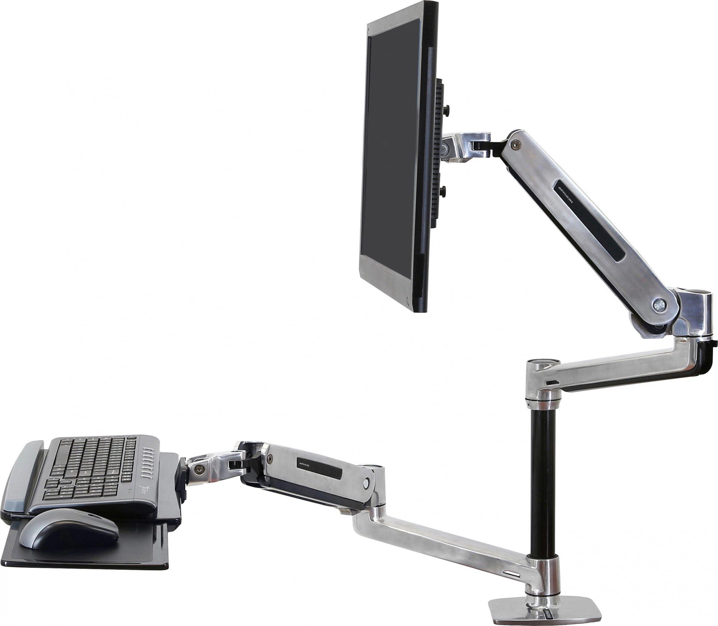 Laikiklis ERGOTRON WorkFit-LX, Sit-Stand stalo tvirtinimo sistema