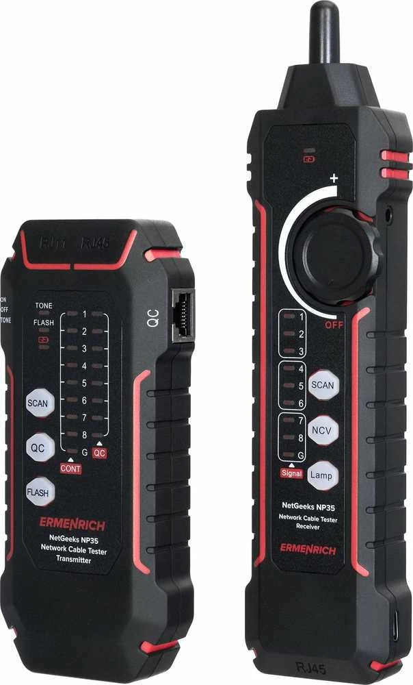 Ermenrich NetGeeks NP35 Network Cable Tester