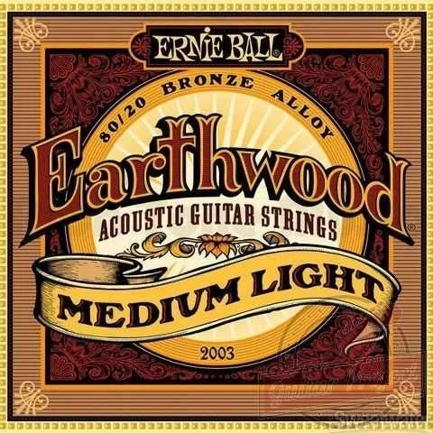 Ernie Ball 2003 Earthwood 80-20 bronza 12-54 – akustinės gitaros stygos