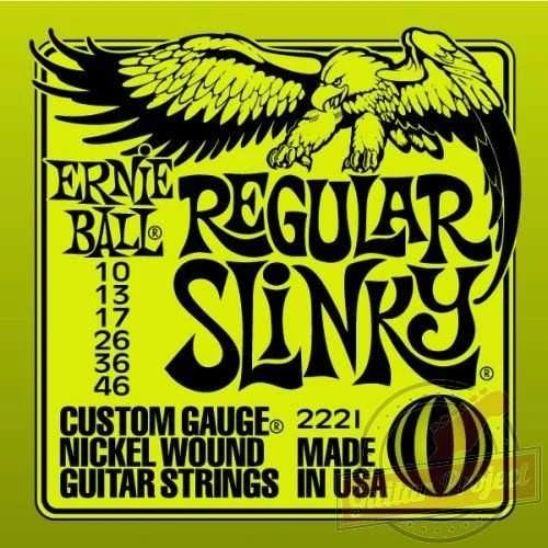 Stygos el. gitarai Ernie Ball Regular Slinky 10-46