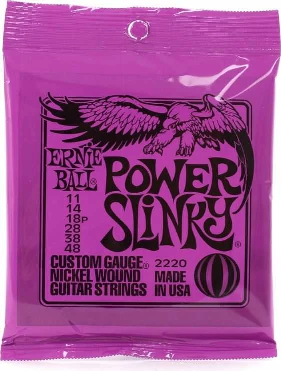 Stygos el. gitarai Ernie Ball P02220 Power Slinky 11-48