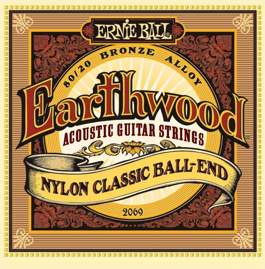Stygos klasikinei gitarai Ernie Ball 2069 Bronze 28-42