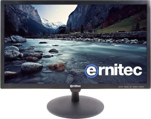 Monitorius Ernitec 24'' Full HD LED Juodas