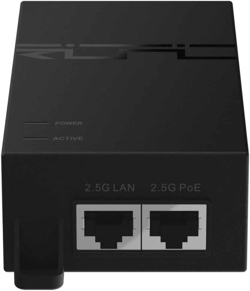 Ernitec Ruijie RG-POE-50-60W-MG - 2,5 gigabito Ethernet - 10,100,1000,2500 Mbit/s - IEEE 802.3at - IEEE 802.3bt - Juoda - 100 m - 60 W (RG-POE-50-60W-MG)