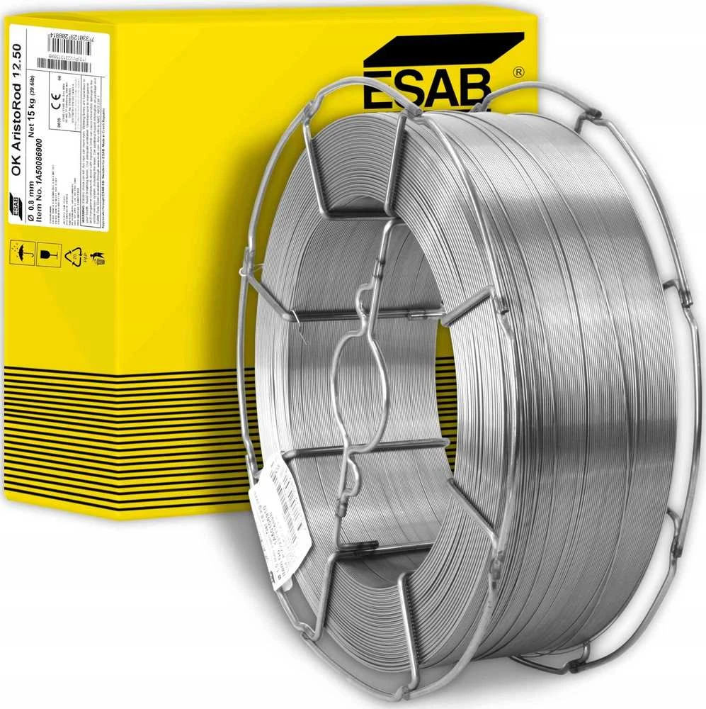 Esab Suvirinimo viela OK AristoRod 12.50, 0.8mm 15kg