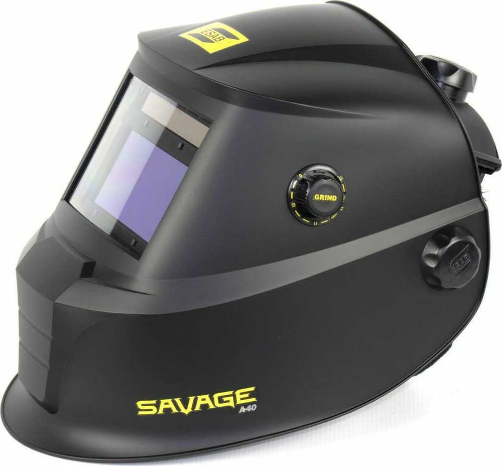Suvirinimo kaukė ESAB Savage A41 9/13, juoda