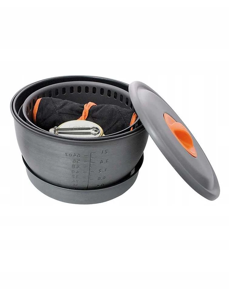 Kempingo virtuvės reikmenų rinkinys ESBIT Alcohol Cookset 2.35L