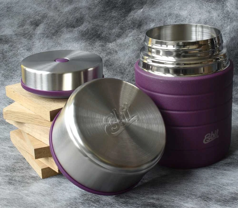 Esbit maisto termosas 0,6 l baklažano spalvos