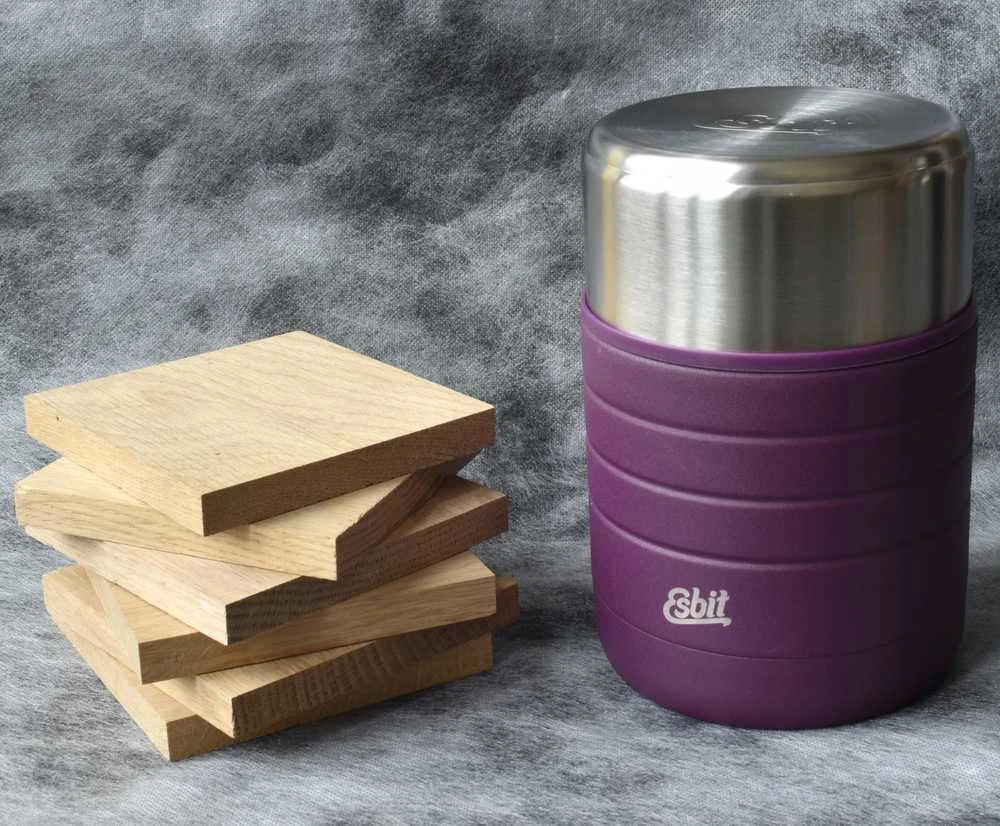 Esbit maisto termosas 0,6 l baklažano spalvos