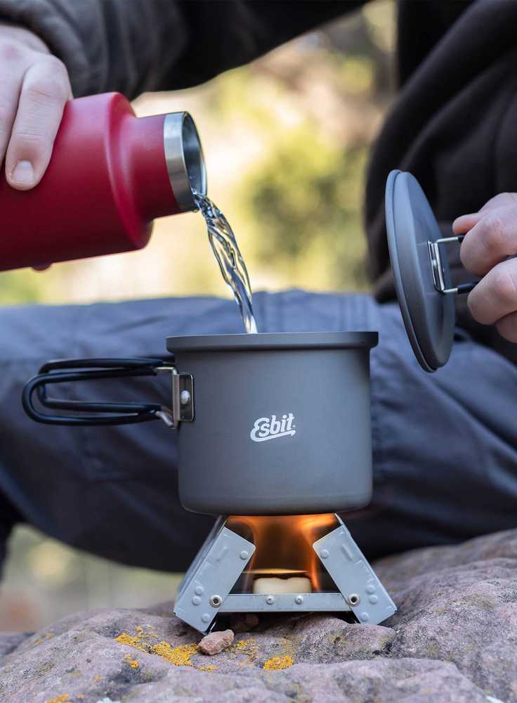 Turistinis puodas Esbit Aliuminio Pot 0,625 l