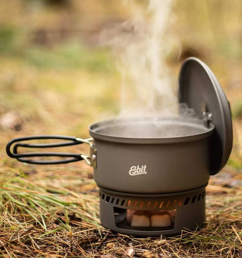 ESBIT Cookset for solid fuel Stiklinis indelis 1 L Aliuminis
