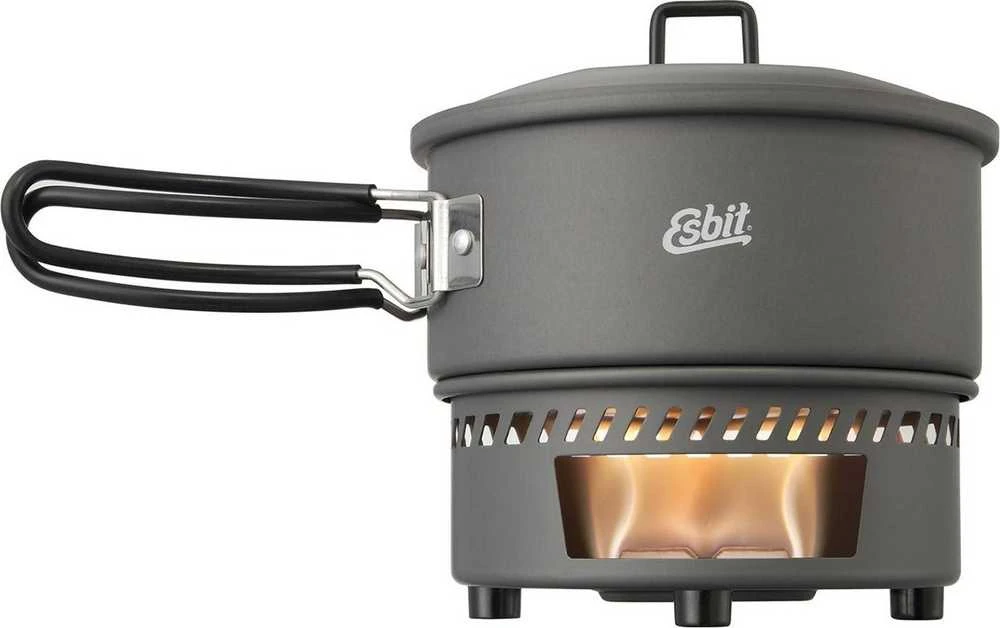ESBIT Cookset for solid fuel Stiklinis indelis 1 L Aliuminis