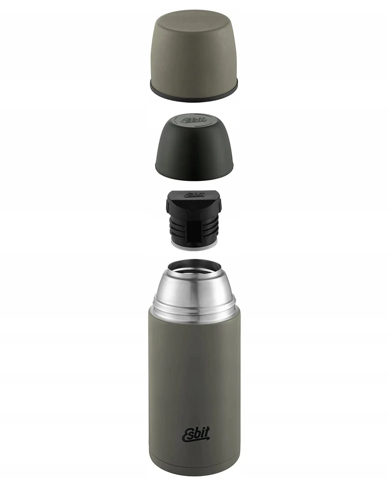 Thermos ESBIT Vacuum Flask 750ml, olive žalias