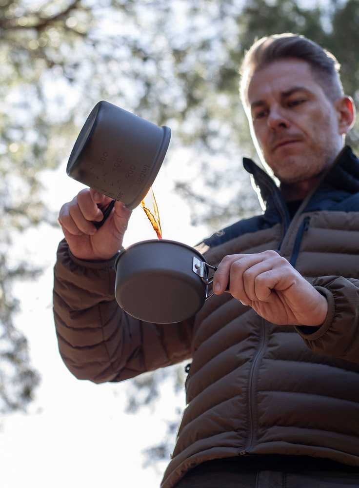 Turistinis puodas Esbit Aliuminio Pot 1 l
