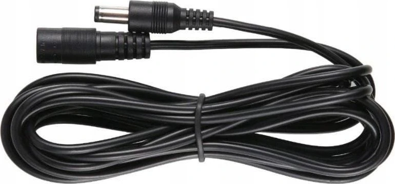 Espe Nuolatinės srovės ilgintuvas 5,0 m, dviejų laidų 2x0,5 mm2, pintas kištukas/lizdas 2,1x5,5 mm