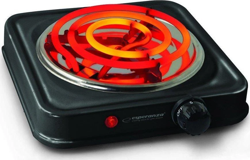 Esperanza EKH012K Juodas electric stove