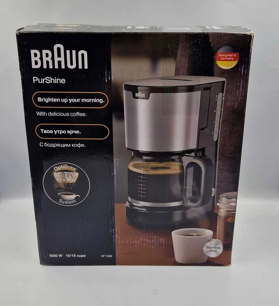 Kavos aparatas Braun PurShine KF1500.BK juoda