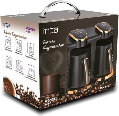 Espreso lašelinis kavos aparatas Inca INCA Kavos aparatas Turbo Wonder Serie Touch-Control Duo sw