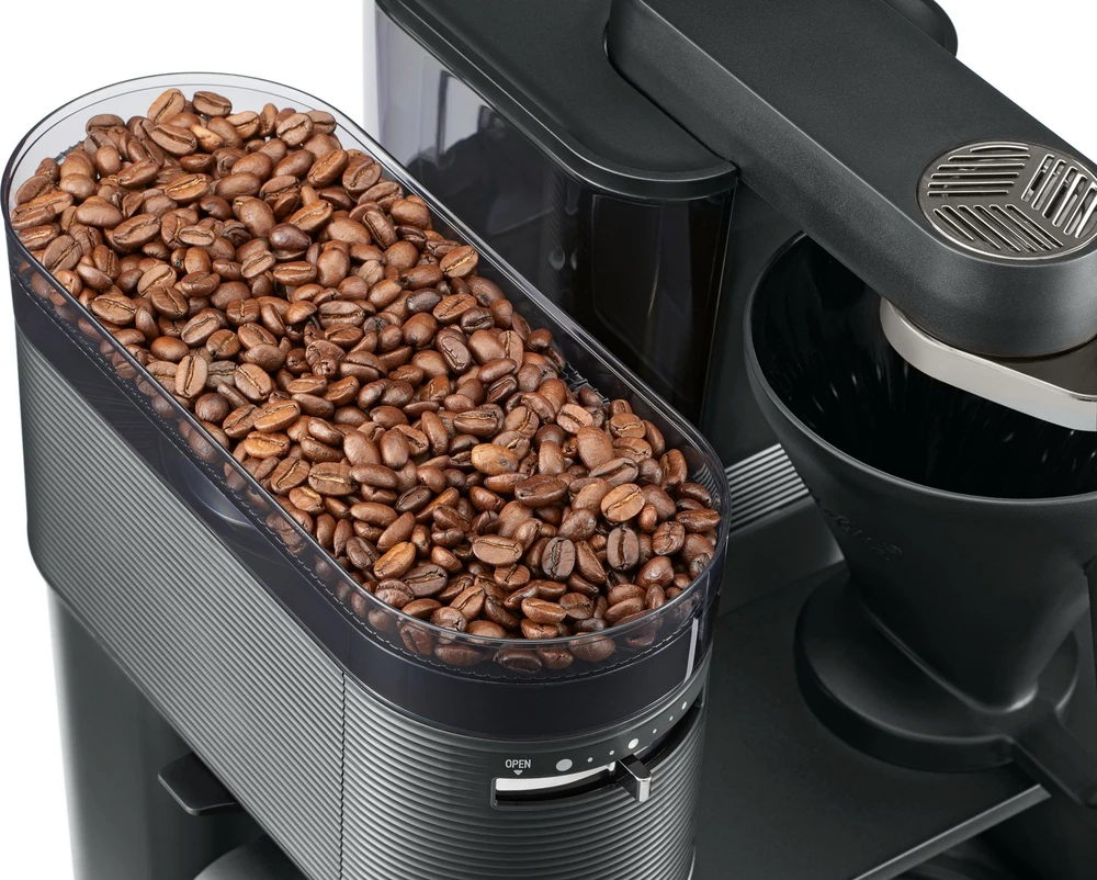 Kavamalė Melitta - EPOS Juodas-Sidabrinis - Filter Coffee Machine with Integrated Grinder