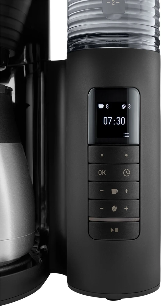 Melitta AromaFresh II Therm Pro X filtrinis kavos aparatas, juodos spalvos