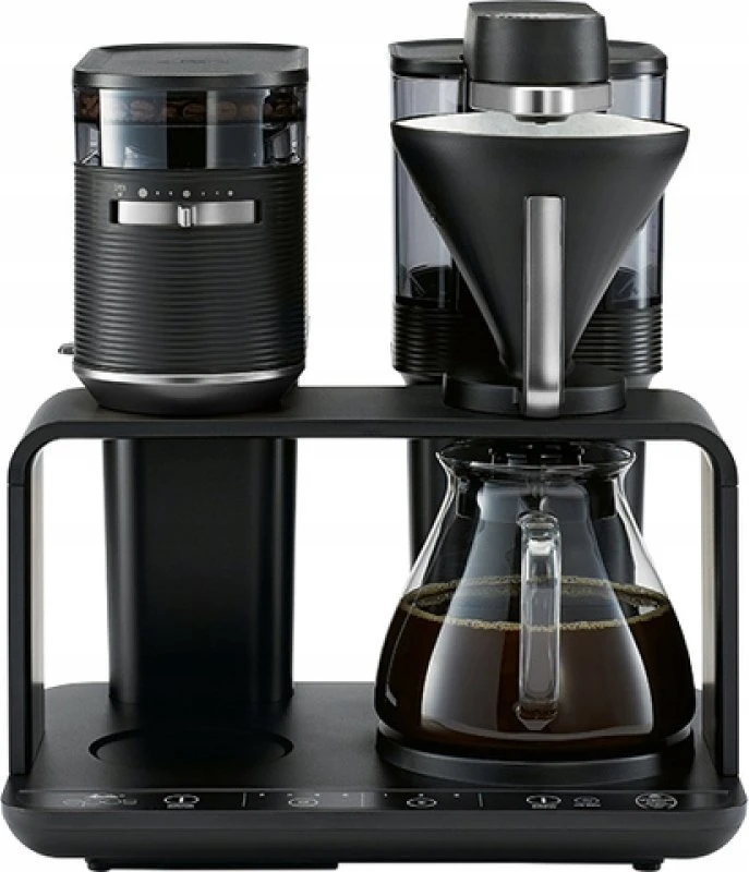 Kavamalė Melitta - EPOS Juodas-Sidabrinis - Filter Coffee Machine with Integrated Grinder
