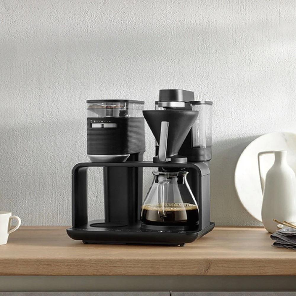 Kavamalė Melitta - EPOS Juodas-Sidabrinis - Filter Coffee Machine with Integrated Grinder