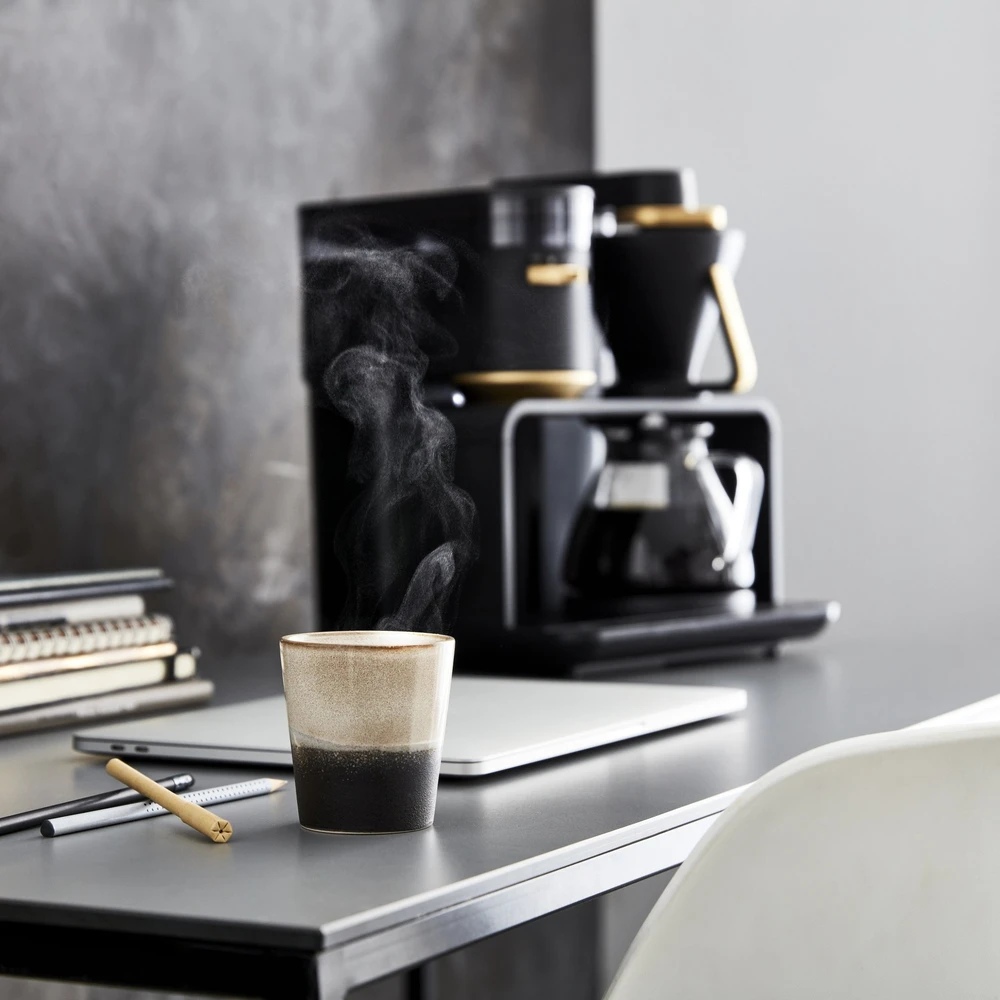 Melitta - EPOS Juodas-Gold - Filtruotas kavos aparatas su integruotu malūnėliu