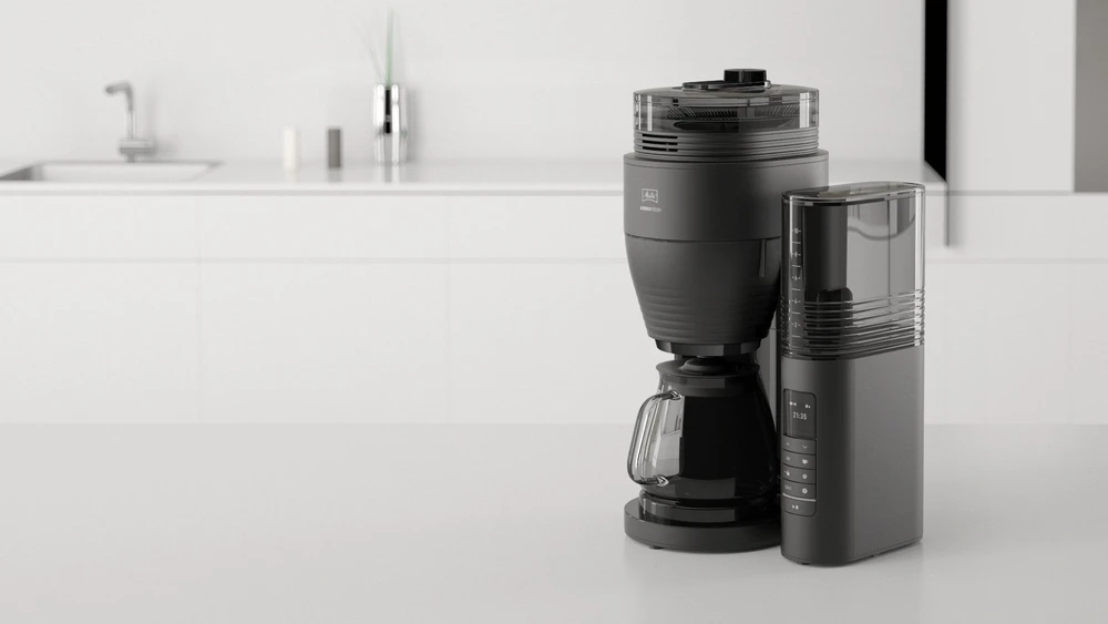 Kavamalė Melitta - AromaFresh II PRO Matte Juodas - Filtruojamas kavos aparatas