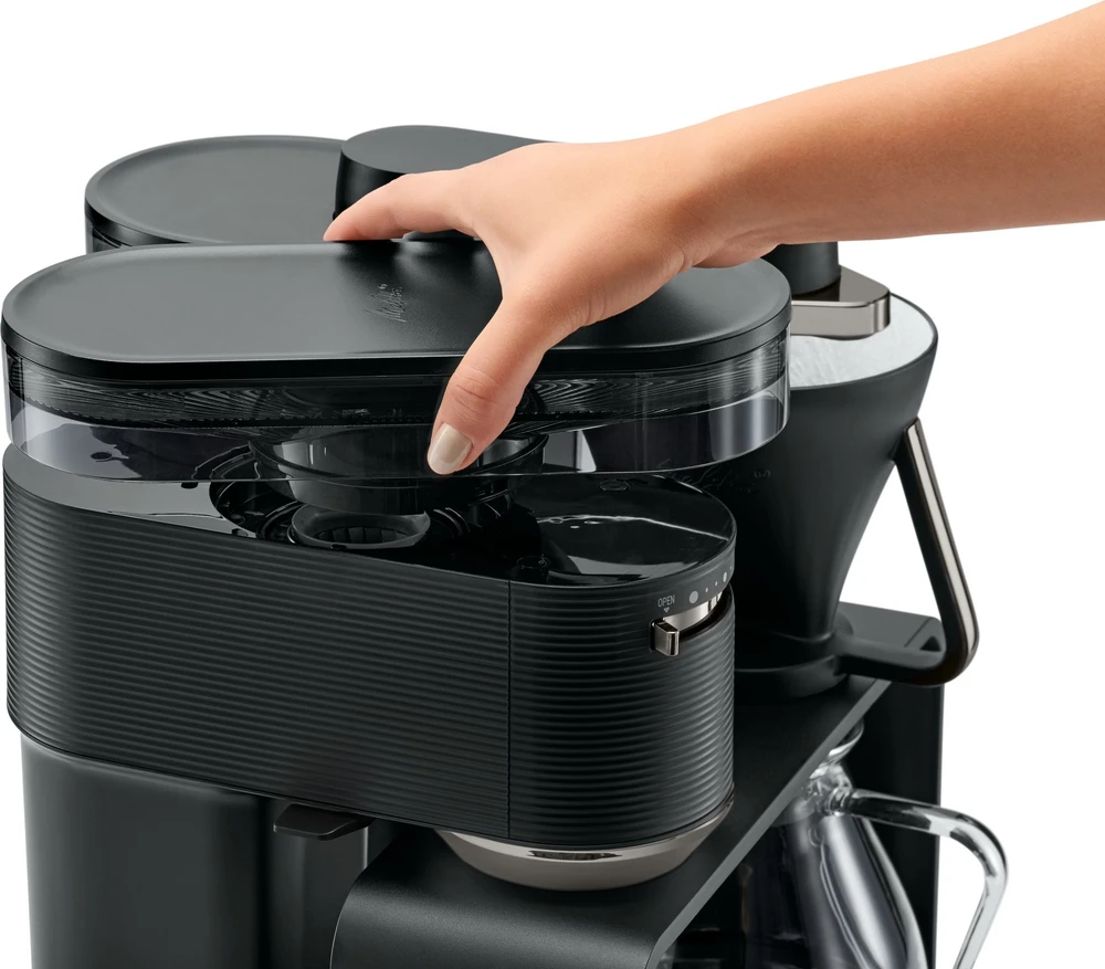 Kavamalė Melitta - EPOS Juodas-Sidabrinis - Filter Coffee Machine with Integrated Grinder