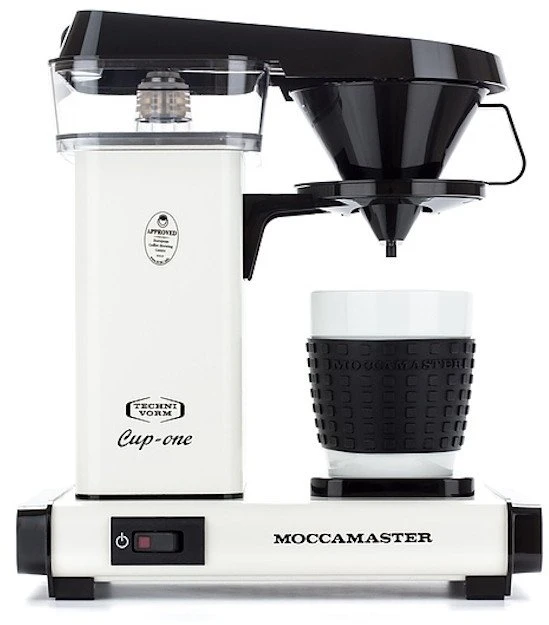 Filtrinis kavos aparatas Moccamaster Cup-One, matinės baltos spalvos (69218)