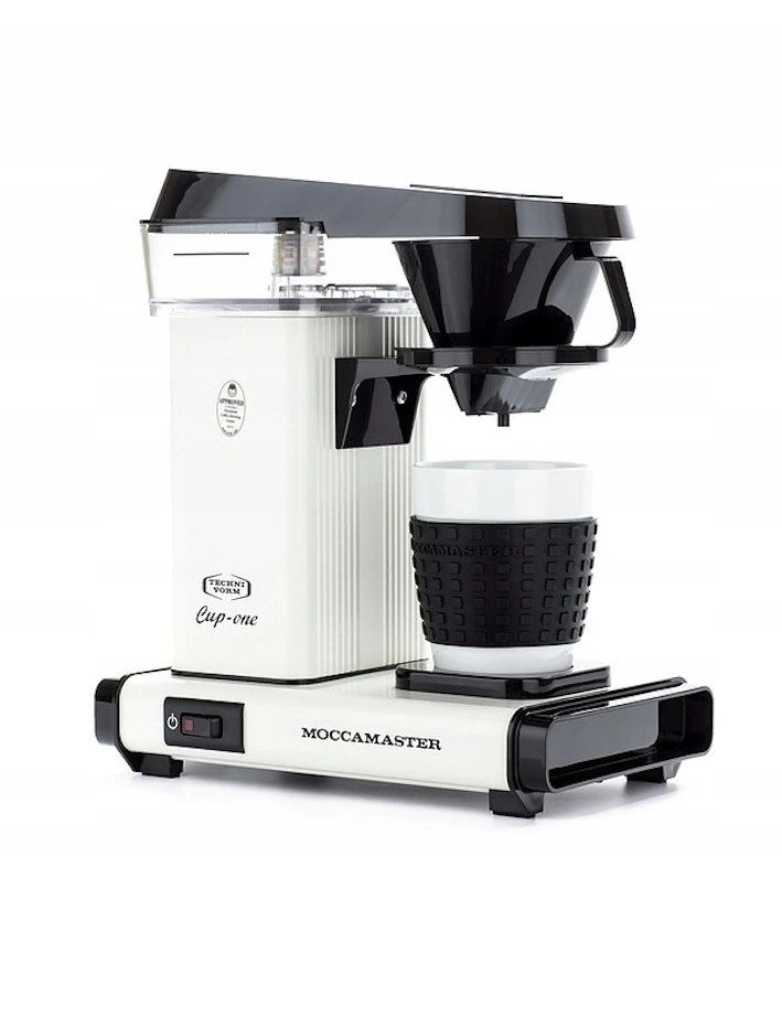Filtrinis kavos aparatas Moccamaster Cup-One, matinės baltos spalvos (69218)