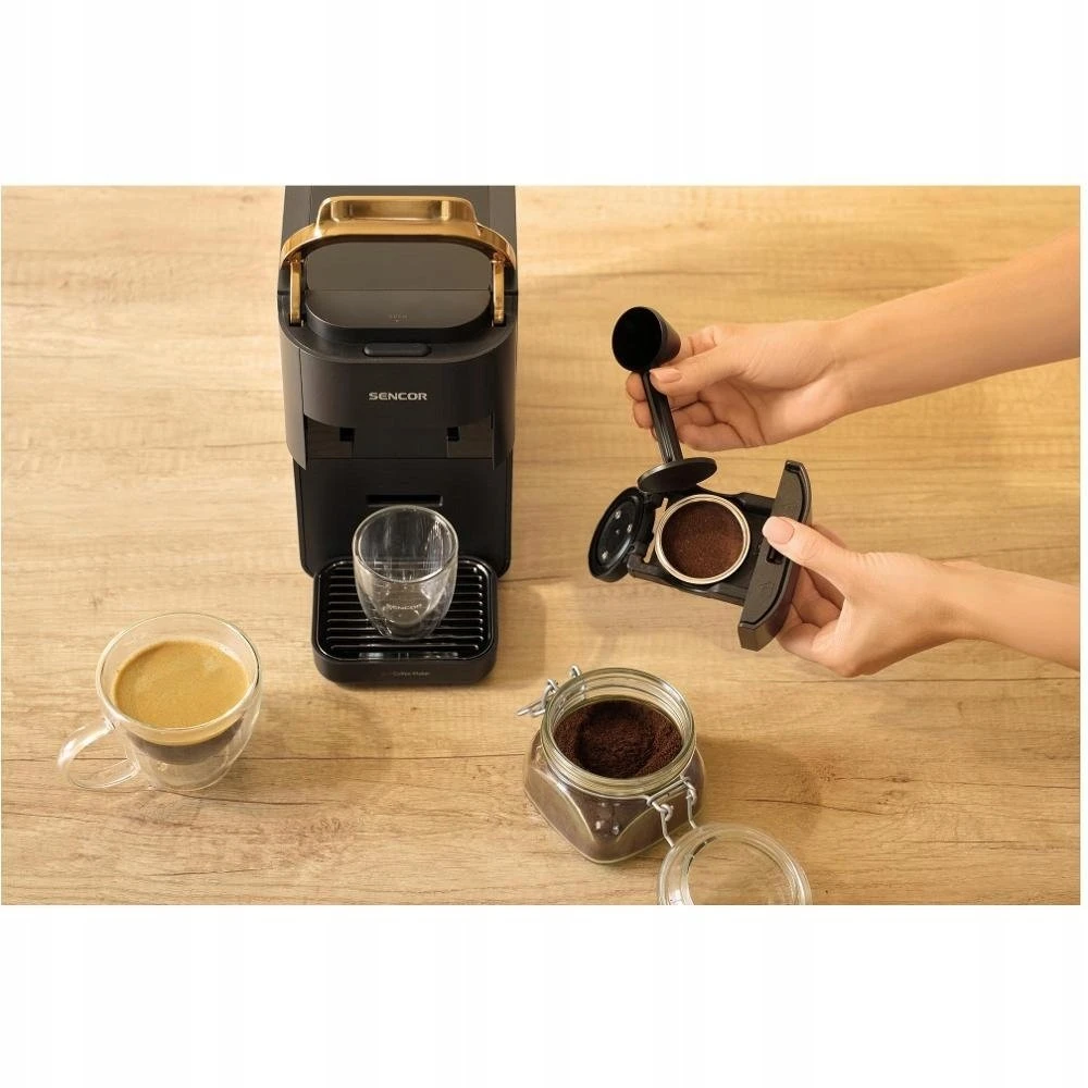 Kavos aparatas SCC 1000BK kapsulinis espresso m. SENCOR