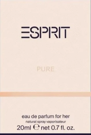 Esprit Pure EDP parfumuotas vanduo moterims, 20 ml