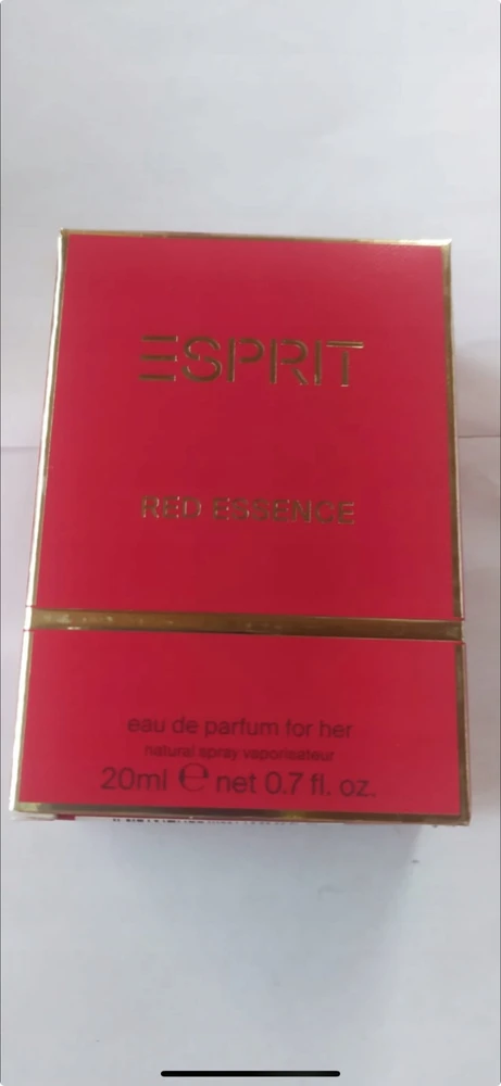 Esprit Raudona Essence EDP parfumuotas vanduo moterims, 20 ml