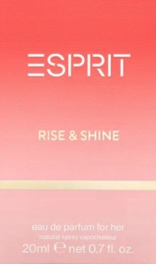 Esprit Rise & Shine EDP parfumuotas vanduo moterims, 20 ml