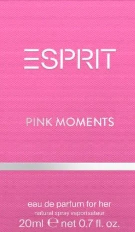 Esprit Rožinė Moments EDP parfumuotas vanduo moterims, 20 ml