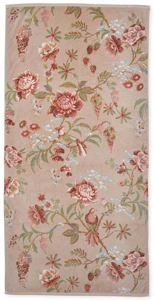 Rankšluostis Esprit PIP Studio Secret Garden Chaki 70x140