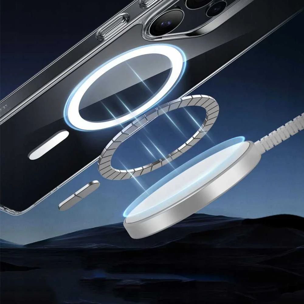 Dėklas ESR Classic Hybrid HaloLock Magsafe do Galaxy S25 Ultra permatomos