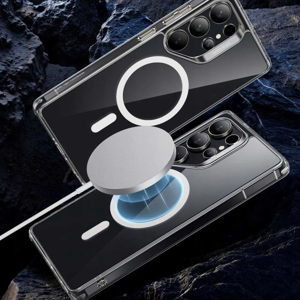 Dėklas ESR Classic Hybrid HaloLock Magsafe do Galaxy S25 Ultra permatomos