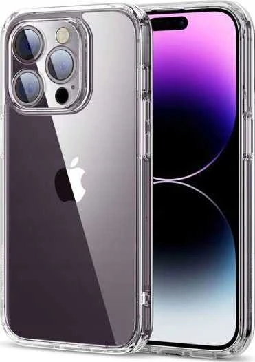 ESR ICE SHIELD iPhone 15 Plus dėklas telefonui skaidrus
