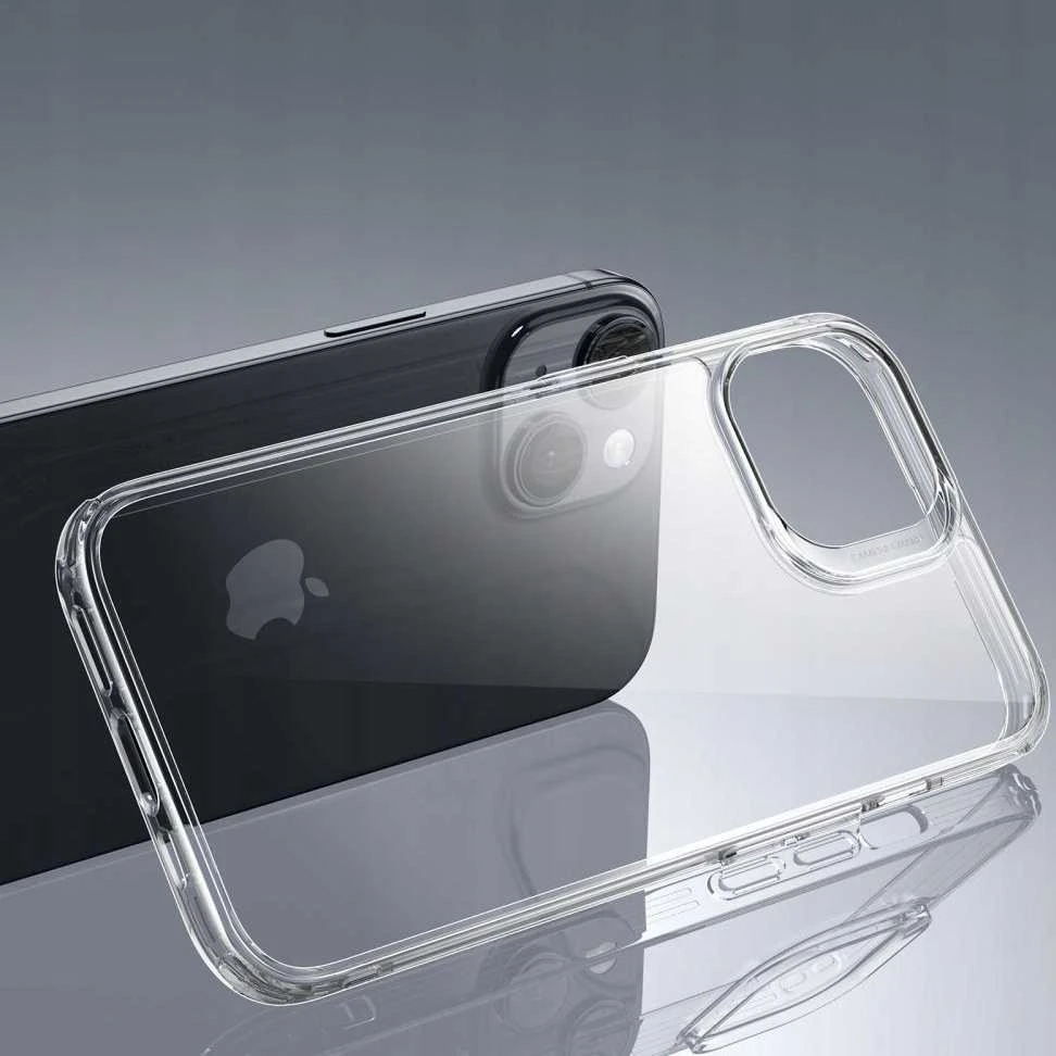 ESR ICE SHIELD iPhone 15 Plus dėklas telefonui skaidrus