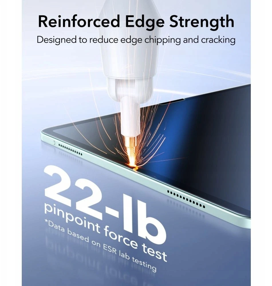 Apsauginė plėvelė ESR Paper Feel Apple iPad Air 13” 1 / 2 / 3 2024-2026 skaidri